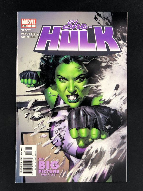 She-Hulk #5 (2004) 1st Appearance of Southpaw