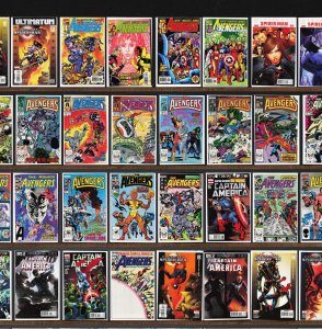 Huge Lot 150+ Comics with Ultimate Spider-Man, The Avengers & More!