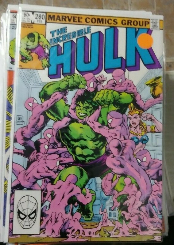 Incredible Hulk  # 280 1983 marvel  LEADER IMMORTAL PROFESSOR 