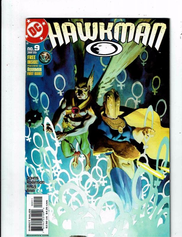 10 Hawkgirl DC Comic Books # 2 3 4 5 6 7 8 9 10 11 Superman Hawkman Batman J212