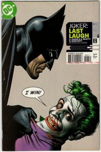 Joker: Last Laugh #6 (VF/NM) Classic Brian Bolland Cover