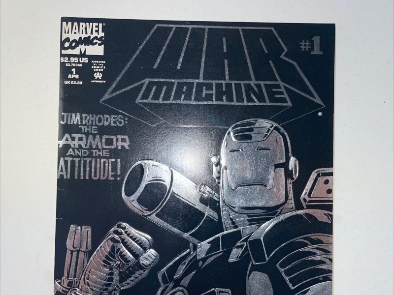 WAR MACHINE #1 MARVEL COMICS 1994 ? Foil Version ?MCU Movie 