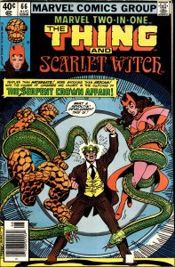 Marvel Two-in-One #66 (1980) Scarlet Witch