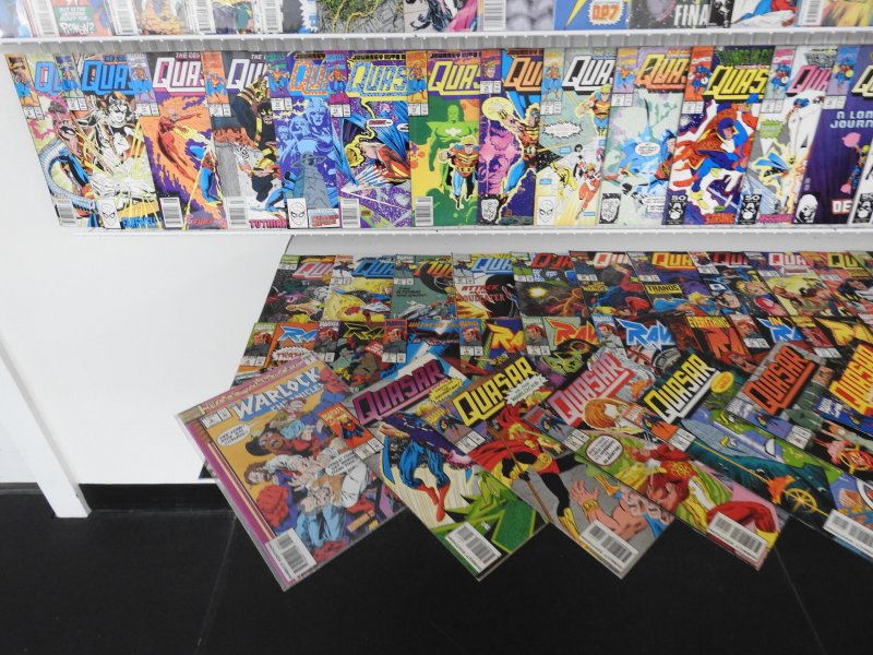 Huge Lot of 200 Comics W/ Thor, Warlock, Wolverine Avg. FN+