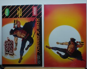 ?Final Boss #2 Kirkham Exclusive Video Game & Bruce Lee Homage Variant NM Set