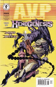 Aliens vs. Predator: Xenogenesis #3 (Newsstand) FN ; Dark Horse