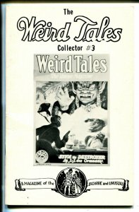 Weird Tales Collector #3 1978-Weinberg-fanzine-index from 1/1933 thru 9/1938-FN