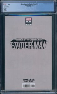 Miles Morales Spider-Man #5 CGC 9.8 Alex Ross Timeless Electro Marvel 2023