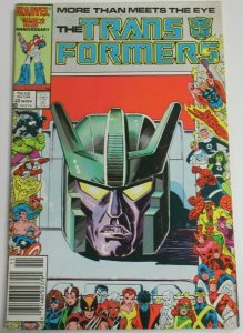 TRANSFORMERS#22 FN/VF 1986 MARVEL COMICS