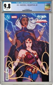 BATMAN/DEADPOOL #1 JENNY FRISON VARIANT CGC 9.8 NM PRESALE 11/19