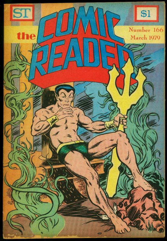 Comic Reader #166 1979- Fanzine- Sub-Mariner cover G