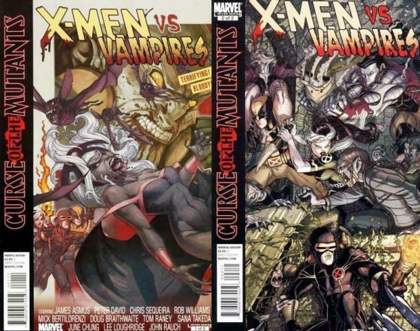 X MEN CURSE OF THE MUTANTS X-MEN VS VAMPIRES 1-2