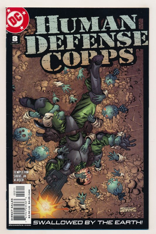 Human Defense Corps (2003) #1-6 VF/NM Complete series