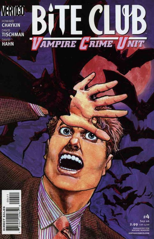 Bite Club: Vampire Crime Unit #4 VF/NM ; DC/Vertigo