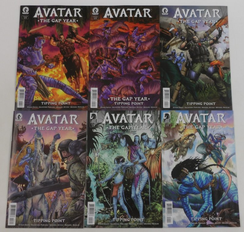 Avatar: The Gap Year - Tipping Point #1-6 VF/NM complete series ; Dark Horse