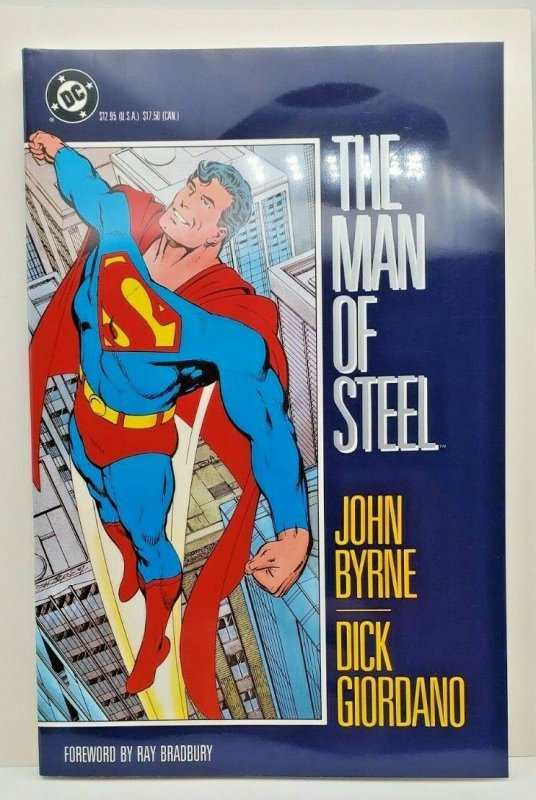 Superman The Man of Steel Trade Paperback (TPB) edition NM 1989  DC Comic