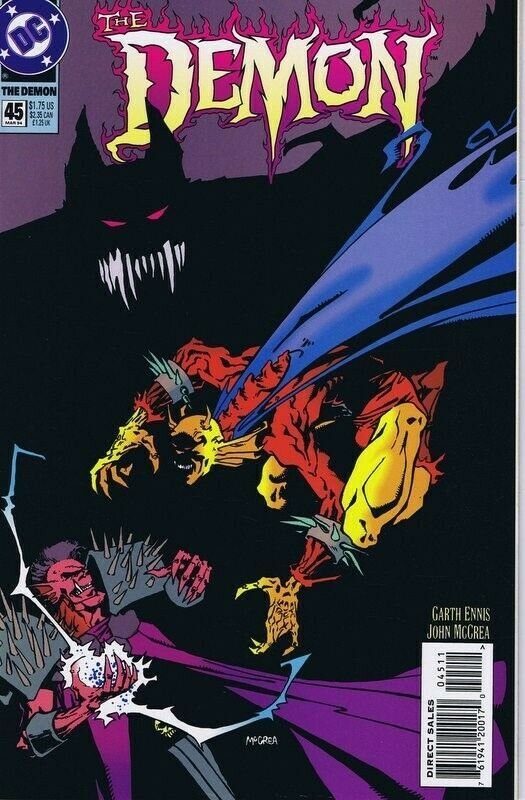 Demon #45 ORIGINAL Vintage 1993 DC Comics