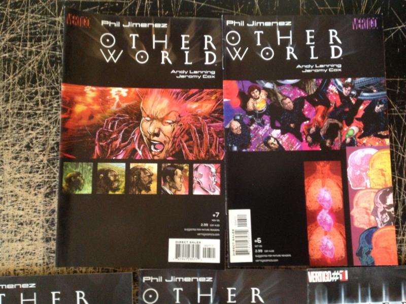 Lot O 5 Other World Phil Jimenez DC Vergito Comic Books # 1 4 5 6 7 Andy Lanning