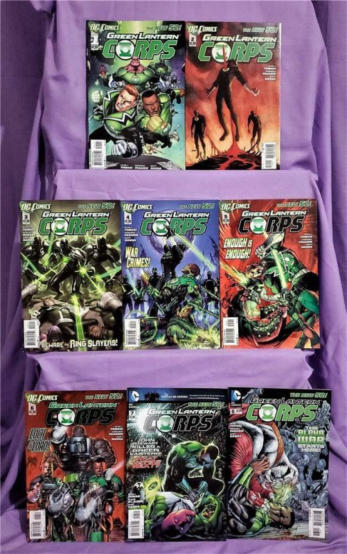 GREEN LANTERN CORPS #1 - 8 Peter J Tomasi Fernando Pasarin DC New 52 (DC, 2011)! 761941306452