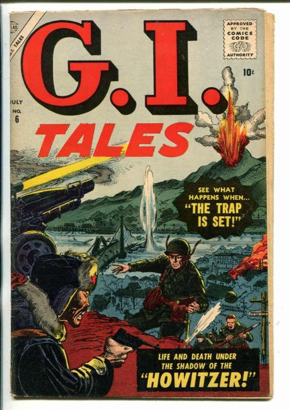 G I TALES #6 ATLAS WAR POWELL COLAN WOODBRIDGE ORLANDO VG+