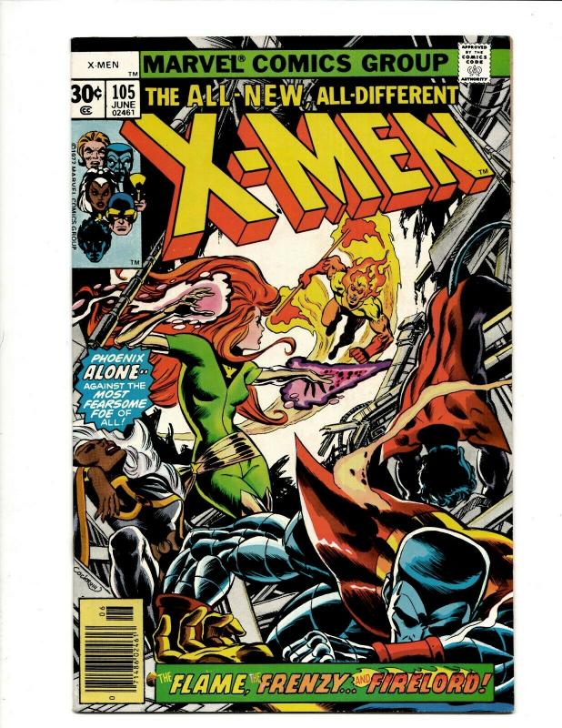 Uncanny X-Men # 105 NM Marvel Comic Book Wolverine Wendigo Storm Cyclops DS4