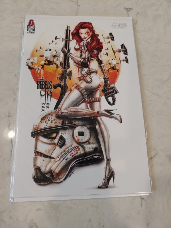 WHITE WIDOW 2 REBELS MAY CRY JAMIE TYNDALL EXCLUSIVE VARIANT NM