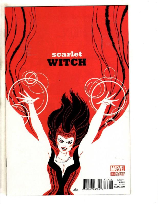 Scarlet Witch # 3 NM 1st Print VARIANT Cover Marvel Comic Book Frank Cho COV MK5