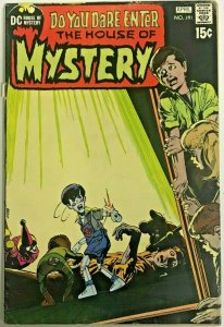 HOUSE OF MYSTERY#191 VG 1971 DC BRONZE AGE COMICS