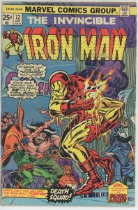 Iron Man #72 (1968) - 2.5 GD+ *Convention of Fear*