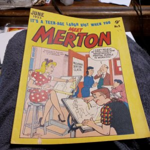 Meet Merton #3 toby press 1955- Australian comics Good girl art golden age