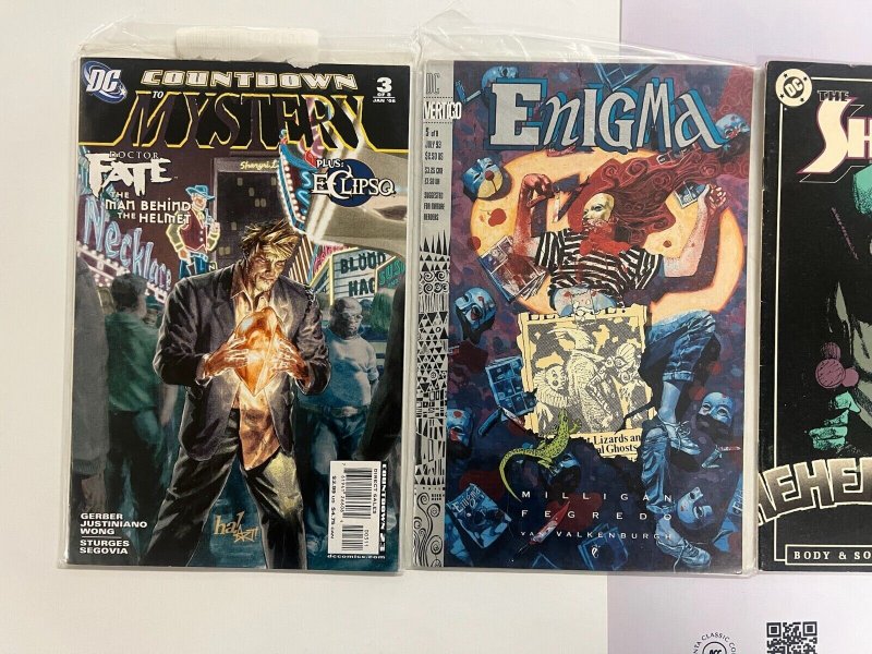 4 DC Comics The Shadow # 2 3 + Enigma # 5 + Countdown To Mystery # 3 56 JS30