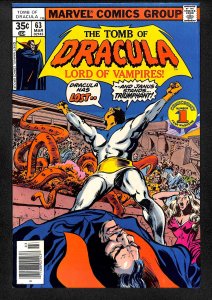 Tomb Of Dracula #63 VF+ 8.5 Marvel Comics