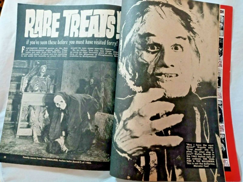 Vtg Famous Monsters of Filmland #126 Publishing Master Basil Gogos July 1976 