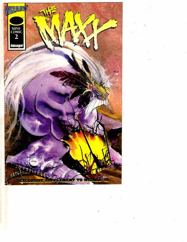 The Maxx Mini-Comic # 2 Image Wizard Promotional Small Comic Book #51 Supp. J160