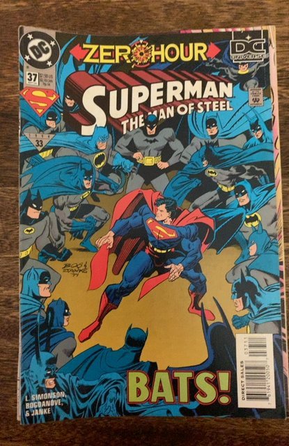 Superman: The Man of Steel #37 Direct Edition (1994)