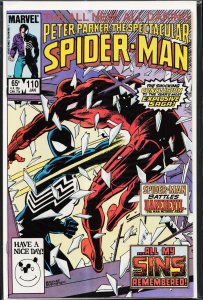 The Spectacular Spider-Man #110 (1986) Spider-Man