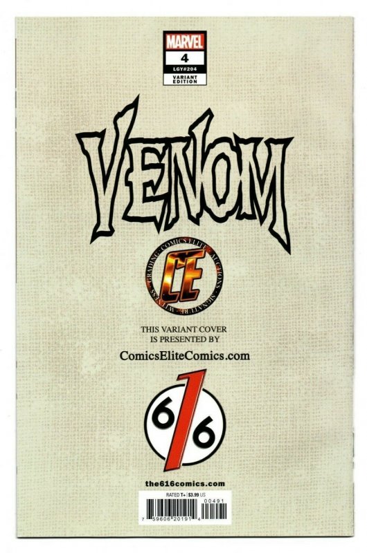 VENOM #04 (2022) MARCO TURINI | TRADELESS VIRGIN | 1ST APPEARANCES | LTD 1000