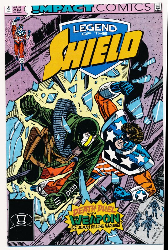 Legend of the Shield (1991) #1-4 NM