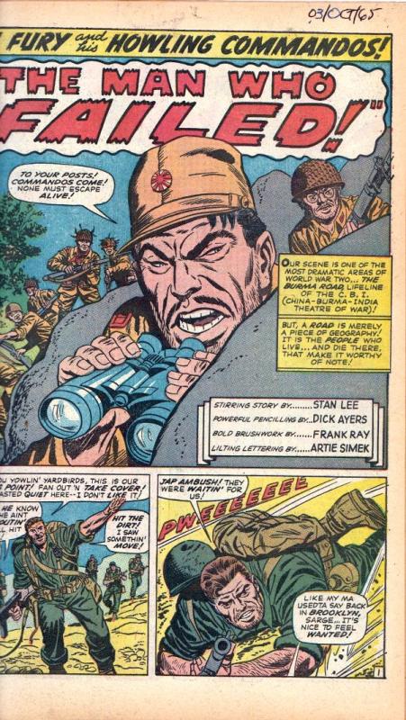 Sgt. Fury and His Howling Commandos #23 (Oct-65) FN/VF+ High-Grade Sgt. Fury,...