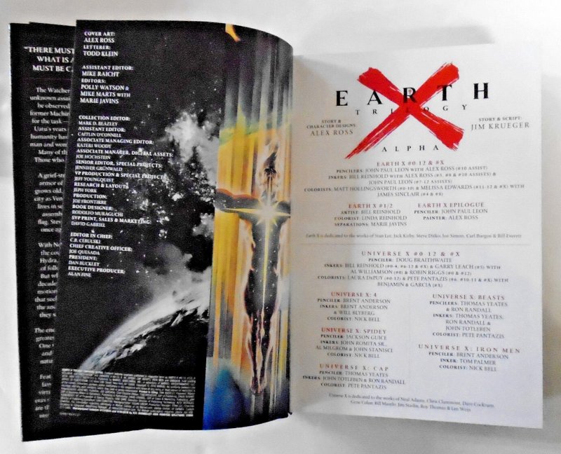 Earth X Trilogy Omnibus: Alpha HC Alex Ross