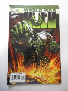 World War Hulk #1 (2007) FN+ Condition