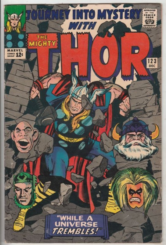 Journey into Mystery #123 (Dec-65) VF+ High-Grade Thor