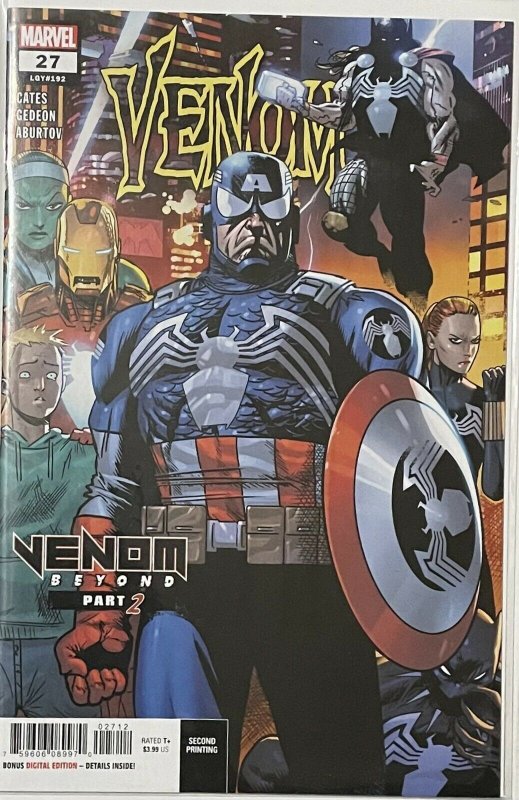Venom Vol.4 #27 2nd Print (2018 Marvel) 759606089970