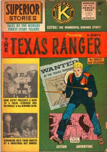 Superior Stories #4 - Texas Ranger & Kiwanis - (Grade 5.0) 1955