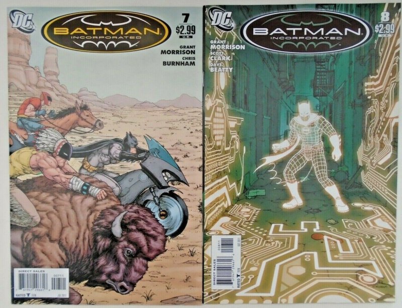 *Batman Incorporated v1 1-8 (8 books)