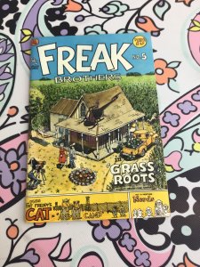 The Fabulous Furry Freak Brothers #5 1st print VF C’Ville CERT Gilbert Sheldon