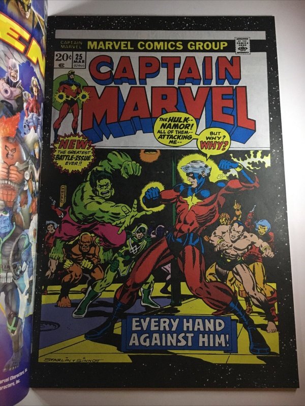 Captain Marvel #25 April 2006 NM! White Pages!