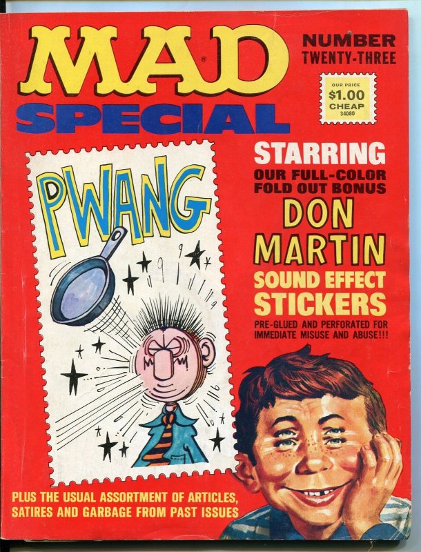MAD Super Special #23-1977-Don Martin Stickers-Poster-FN