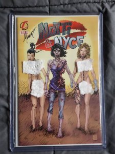 Notti & Nyce #1 (2014) ~ Walking Dead Cover Ltd to 100 ~Signed by Marat Mychaels