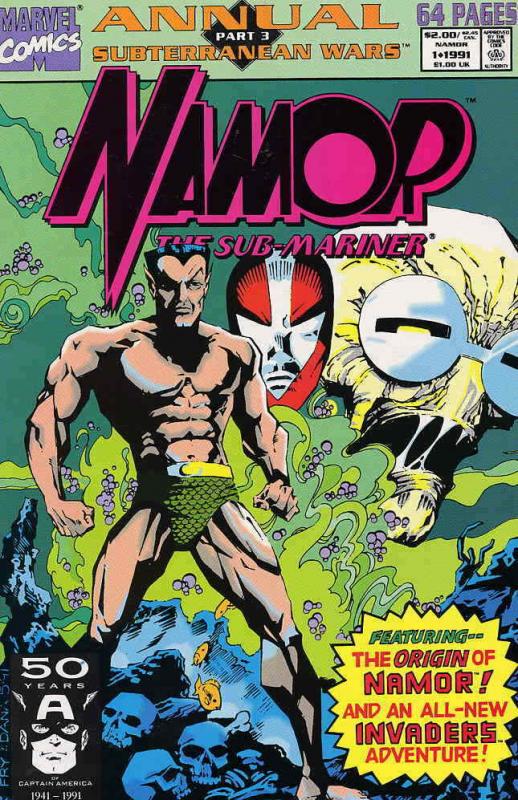 Namor, The Sub-Mariner Annual #1 VF; Marvel | save on shipping - details inside